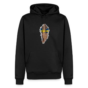 sexy flag Sweden - Männer Premium Bio Hoodie - Schwarz - Vorne - Nico (187cm)