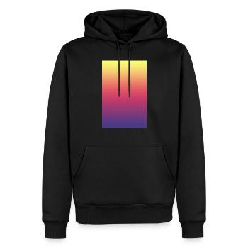 Fade Skin | CSGO - Sweat à capuche Premium bio Homme - noir - Devant - Nico (187cm)