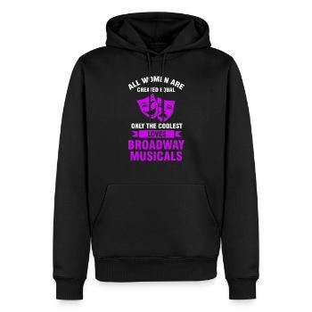 Theater Broadway-Musical Geschenk - Männer Premium Bio Hoodie - Schwarz - Vorne - Nico (187cm)