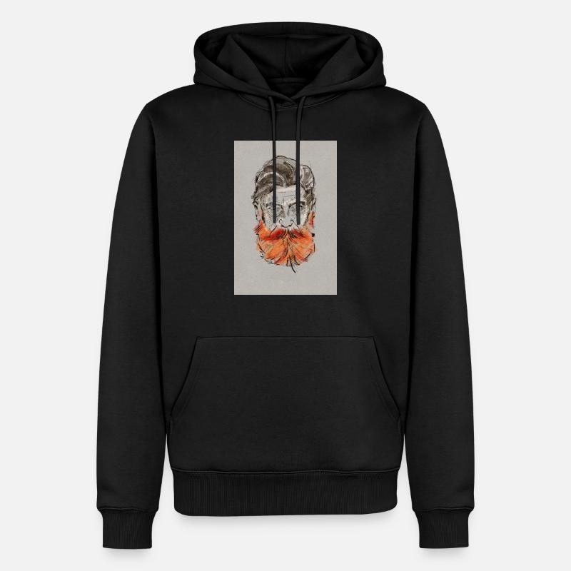 Barber - Männer Premium Bio Hoodie - Schwarz