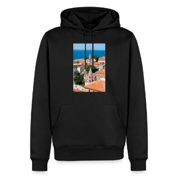 Klosterkirche St. Franziskus Assisi - Männer Premium Bio Hoodie - Schwarz - Vorne - Nico (187cm)