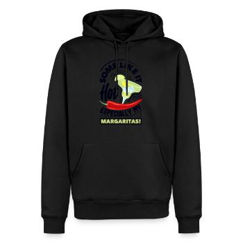 Attenzione Spicy Margarita Cocktail Lover's - Männer Premium Bio Hoodie - Schwarz - Vorne - Nico (187cm)