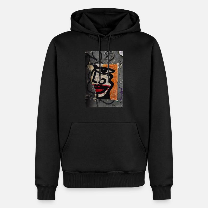 DSC02682 - Männer Premium Bio Hoodie - Schwarz