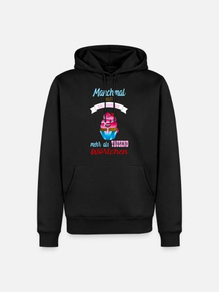 Törtchen. - Männer Premium Bio Hoodie - Schwarz