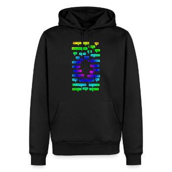 Kpop music songs kpop fan bestseller - Männer Premium Bio Hoodie - Schwarz - Vorne - Nico (187cm)