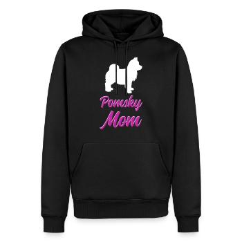 Lustiges Pomsky-Besitzer Hund Mom Geschenk - Männer Premium Bio Hoodie - Schwarz - Vorne - Nico (187cm)
