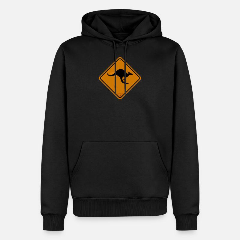 AUSTRALIA SIGNAGE - Sweat à capuche Premium bio Homme - noir