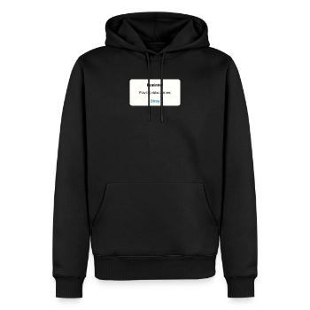 C’est parti ! T-shirt - Cadeau parfait pour les joueurs - Sweat à capuche Premium bio Homme - noir - Devant - Nico (187cm)