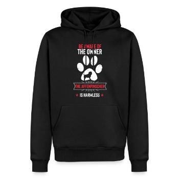 Lustig Affenpinscher Hunde - Männer Premium Bio Hoodie - Schwarz - Vorne - Nico (187cm)
