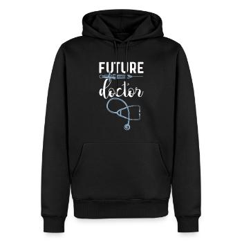 Doctor Doctor Medical Studies Medical Student Doctor - Men’s Premium Organic Hoodie - black - Front - Nico (187cm)
