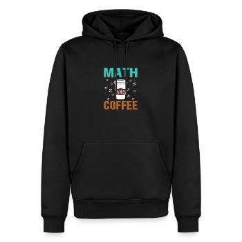 Mathematik Mathematiker Mathelehrer - Männer Premium Bio Hoodie - Schwarz - Vorne - Nico (187cm)