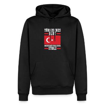 Türken Türkisch Türkei - Männer Premium Bio Hoodie - Schwarz - Vorne - Nico (187cm)