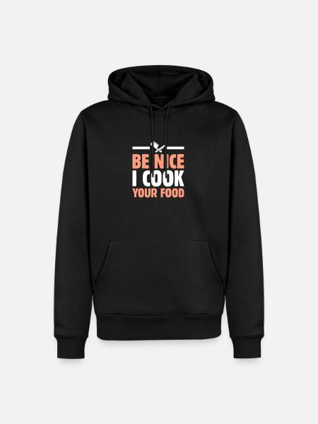 Chef Chef Gastronomy - Men’s Premium Organic Hoodie - black