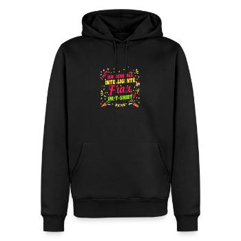 Karnevalskostüm Fasching Karneval - Männer Premium Bio Hoodie - Schwarz - Vorne - Nico (187cm)
