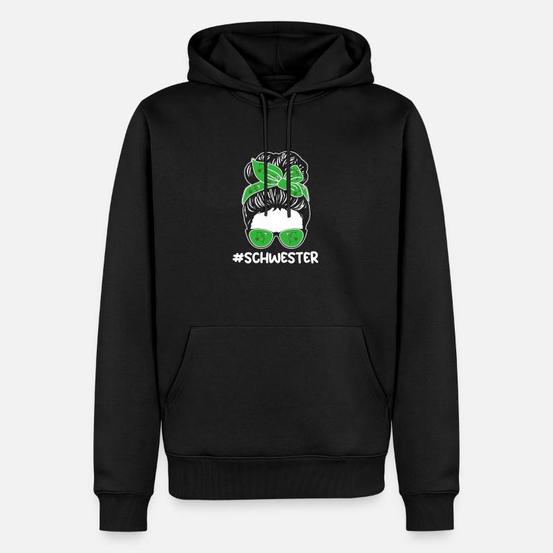 Archer Sister Archery - Sweat à capuche Premium bio Homme - noir