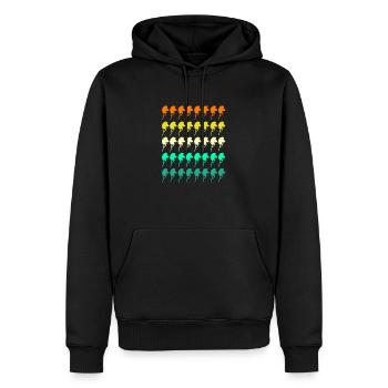Steckenpferd Hobby Horsing - Männer Premium Bio Hoodie - Schwarz - Vorne - Nico (187cm)