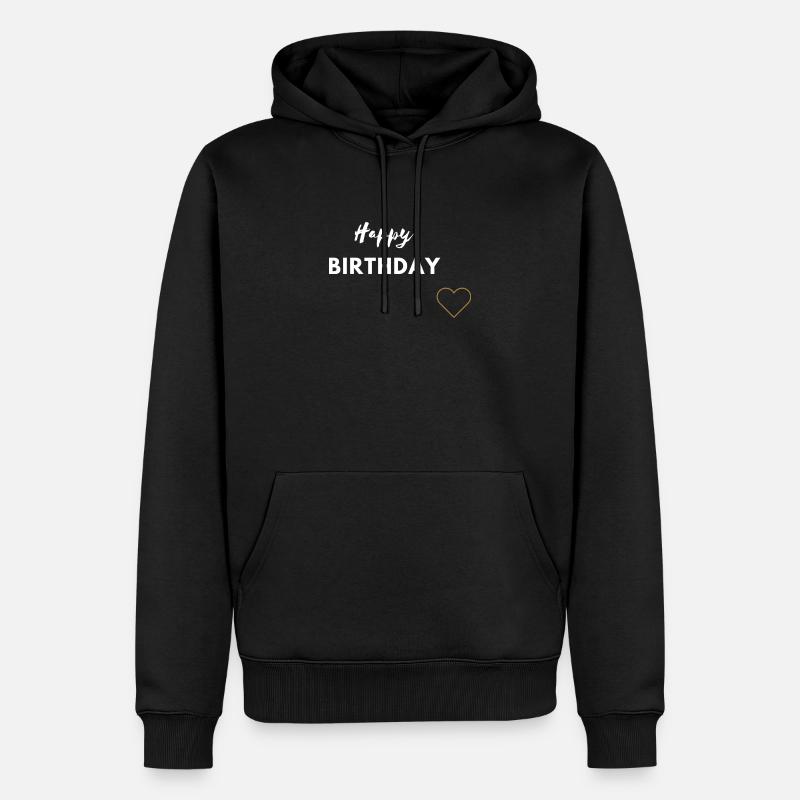 Endlich 19 - Männer Premium Bio Hoodie - Schwarz