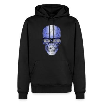 Israel - Männer Premium Bio Hoodie - Schwarz - Vorne - Nico (187cm)