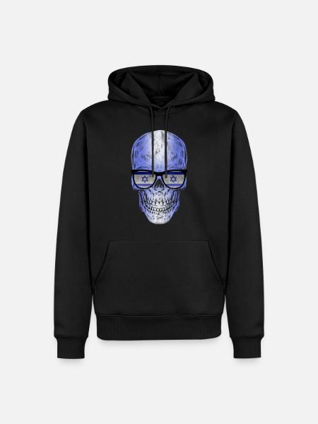 Israel - Men’s Premium Organic Hoodie - black