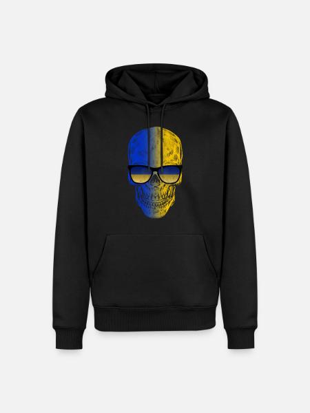 Ukraine - Men’s Premium Organic Hoodie - black