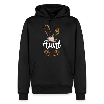 Tante Tierliebhaber Frauen Süßer Ostertag - Männer Premium Bio Hoodie - Schwarz - Vorne - Nico (187cm)