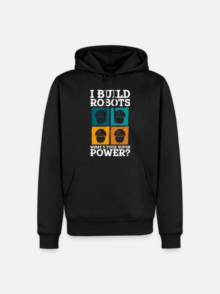 Android Electrics Cyborg - Men’s Premium Organic Hoodie - black