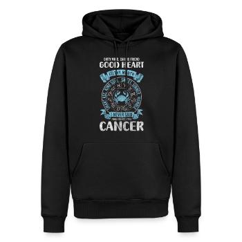 Krebs Tierkreiszeichen Geburtstag Juli - Männer Premium Bio Hoodie - Schwarz - Vorne - Nico (187cm)