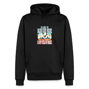 Albuquerque Ballon New Mexico Heißluftballon - Männer Premium Bio Hoodie - Schwarz - Vorne - Nico (187cm)
