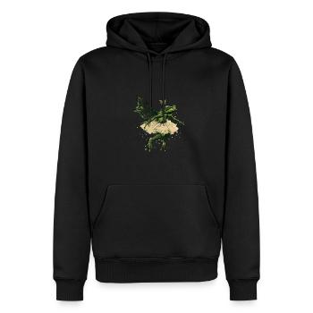 Ballett Frosch Märchen Amphibie Fantasie Tier - Männer Premium Bio Hoodie - Schwarz - Vorne - Nico (187cm)