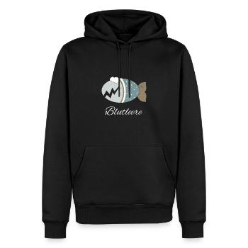 Kuschelfisch Zombiefisch Blutleere - Männer Premium Bio Hoodie - Schwarz - Vorne - Nico (187cm)