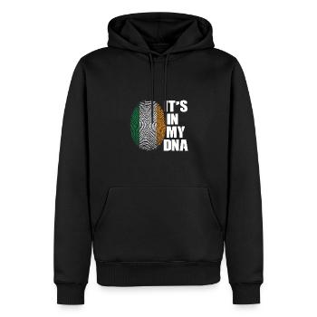 Ireland Irish Irish Flag Irish St Patricks Day - Men’s Premium Organic Hoodie - black - Front - Nico (187cm)