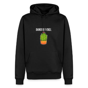 Danger Pimple Dance Chorégraphe Cadeau - Sweat à capuche Premium bio Homme - noir - Devant - Nico (187cm)