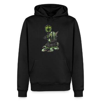 House-Yog-Sothoth - Männer Premium Bio Hoodie - Schwarz - Vorne - Nico (187cm)