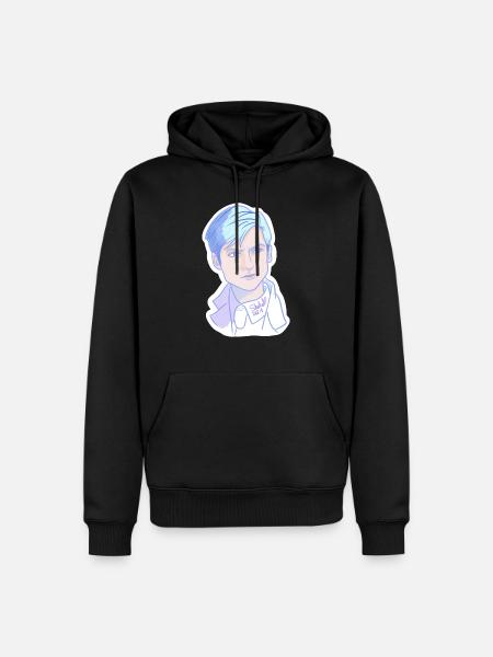Pastel Man (Anime) - Men’s Premium Organic Hoodie - black