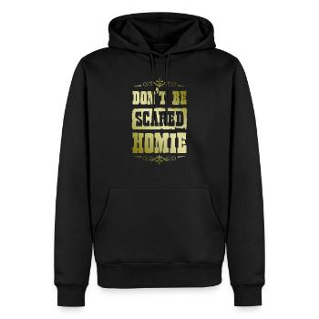 Mma Arts académiques mixtes - Sweat à capuche Premium bio Homme - noir - Devant - Nico (187cm)