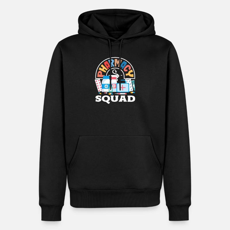 Apotheker Pharmazeutisch-technischer - Männer Premium Bio Hoodie - Schwarz