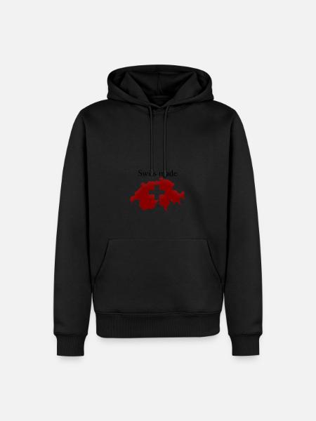 swiss made - Männer Premium Bio Hoodie -