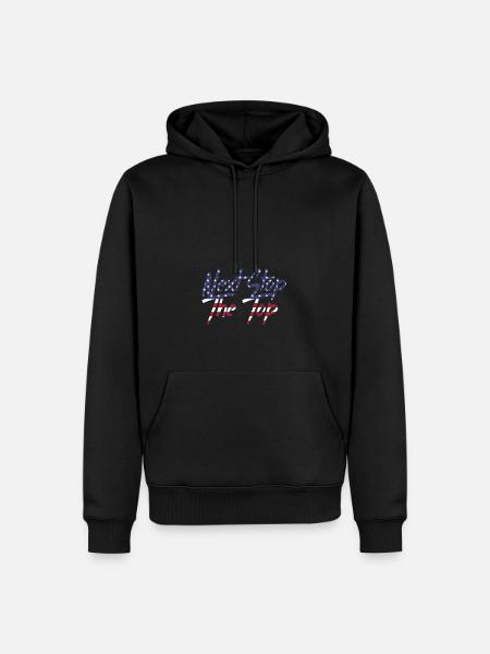 Next Stop the top - Men’s Premium Organic Hoodie - black