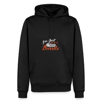 Cheat Day Burrito Burger Fast Food Pizza - Männer Premium Bio Hoodie - Schwarz - Vorne - Nico (187cm)