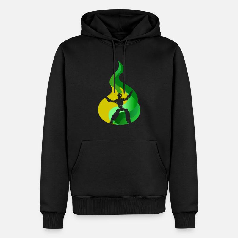 Cours de danse Foxtrot - Sweat à capuche Premium bio Homme - noir