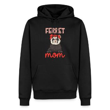 Frettchen Besitzer Frettchen - Männer Premium Bio Hoodie - Schwarz - Vorne - Nico (187cm)