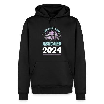 Junggesellinnen Abschied 2024 Jga - Männer Premium Bio Hoodie - Schwarz - Vorne - Nico (187cm)