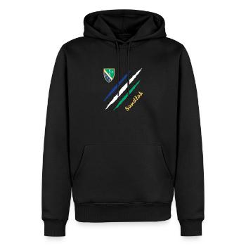 Sandzak Sandzaklija Novi Pazar Flag Gift - Men’s Premium Organic Hoodie - black - Front - Nico (187cm)