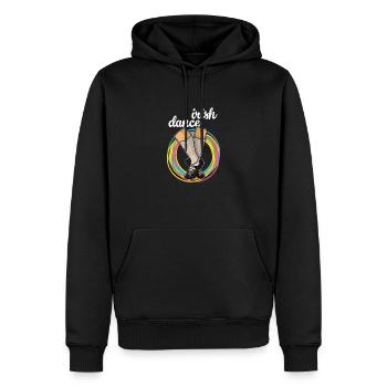 Irland Irish Dance Dancer Sport Tanzschule - Männer Premium Bio Hoodie - Schwarz - Vorne - Nico (187cm)
