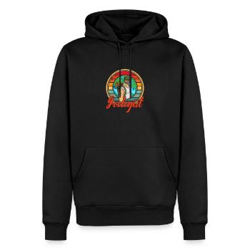 Geologist Rock Geology Profession Scientist - Men’s Premium Organic Hoodie - black - Front - Nico (187cm)