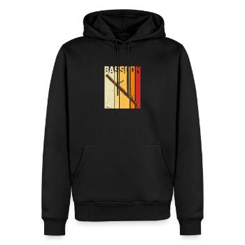 Musiker Musik Orchester Fagott Bassoon - Männer Premium Bio Hoodie - Schwarz - Vorne - Nico (187cm)