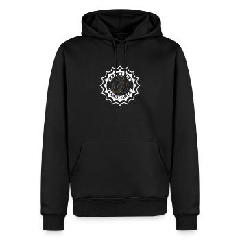 Toningenieur Subwoofer Sound Analog Musik - Männer Premium Bio Hoodie - Schwarz - Vorne - Nico (187cm)