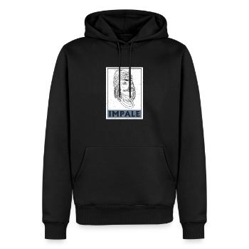 Transsilvanien Rumänien Vlad Tepes Balkan - Männer Premium Bio Hoodie - Schwarz - Vorne - Nico (187cm)