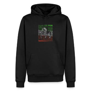 Persien Iran Geschichte Löwe Iran Geschenk - Männer Premium Bio Hoodie - Schwarz - Vorne - Nico (187cm)