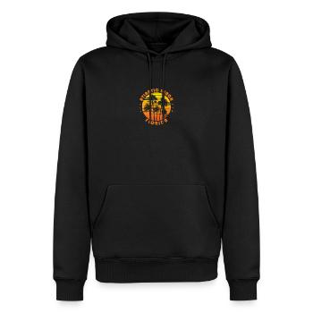 Retro Atlantic Beach Florida Souvenir Vintage - Männer Premium Bio Hoodie - Schwarz - Vorne - Nico (187cm)